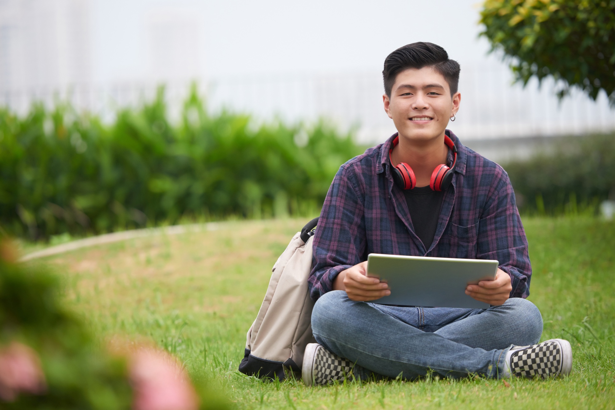 Asian college student